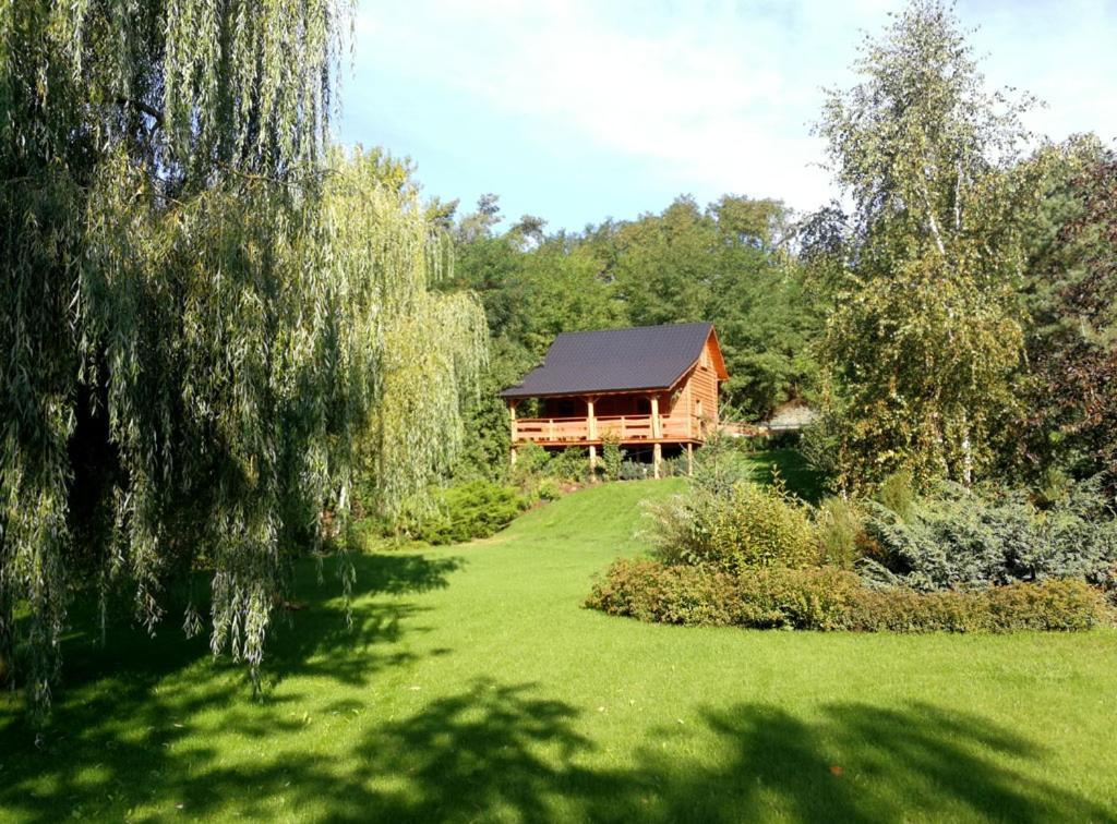 Villa Eden Ślesin Esterno foto